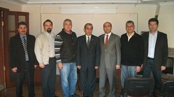 Dekanımız ve Tarım İl Müdürümüzün odamızı ziyareti-11.12.2012